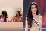 Khánh Vân và Thúy Vân thử trả lời câu hỏi ứng xử tại Miss Universe-1