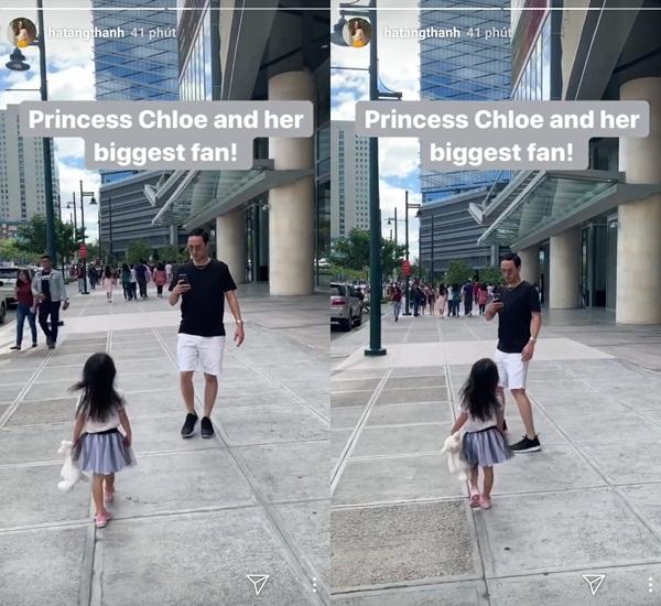 Ông xã Tăng Thanh Hà bám đuổi săn ảnh con gái chẳng khác nào fan cuồng-1