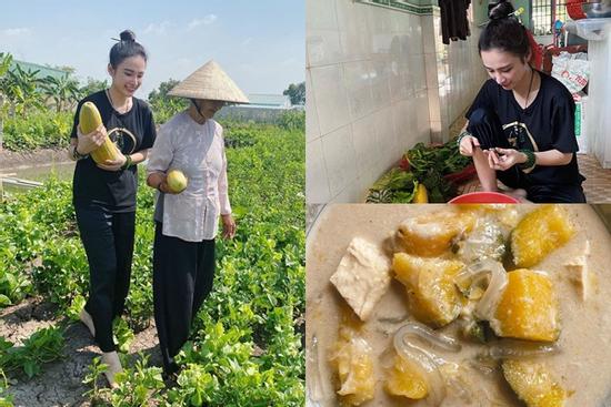 'Nữ hoàng thị phi' một thời Angela Phương Trinh khoe cuộc sống bình dị khi trở về quê nội