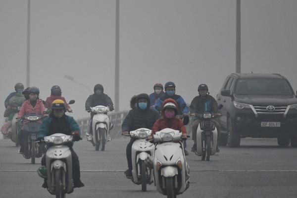 Mịt mù khắp nơi, không khí Hà Nội ở top 7 ô nhiễm nhất thế giới-10