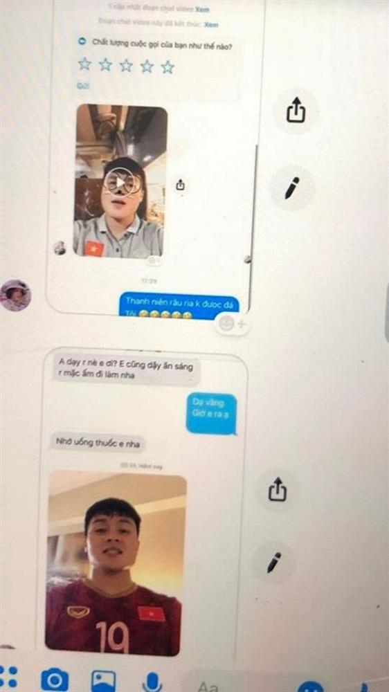 Bạn trai cũ Quang Hải nhắn tin tình cảm với cô gái khác, phản ứng của Nhật Lê làm ai đọc cũng đồng cảm-1