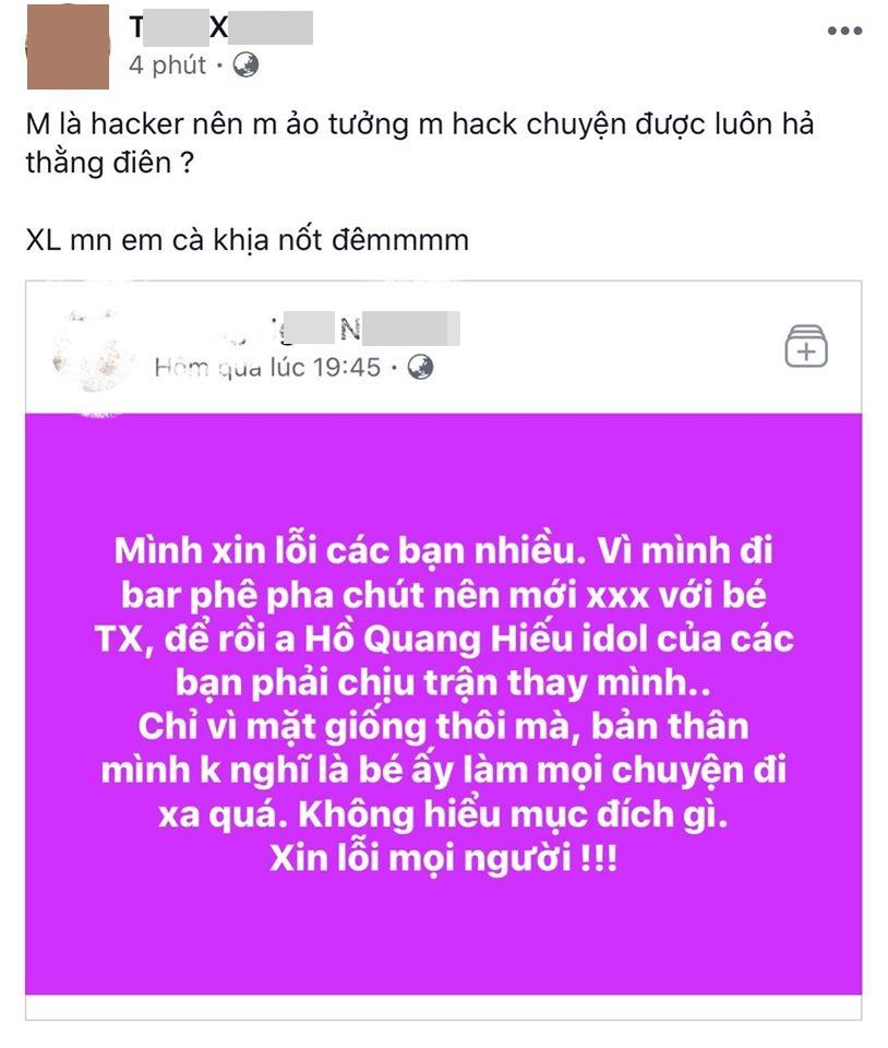 Cô gái tố Hồ Quang Hiếu hiếp dâm bức xúc khi một chàng trai giống nam ca sĩ đứng ra chịu trận-6