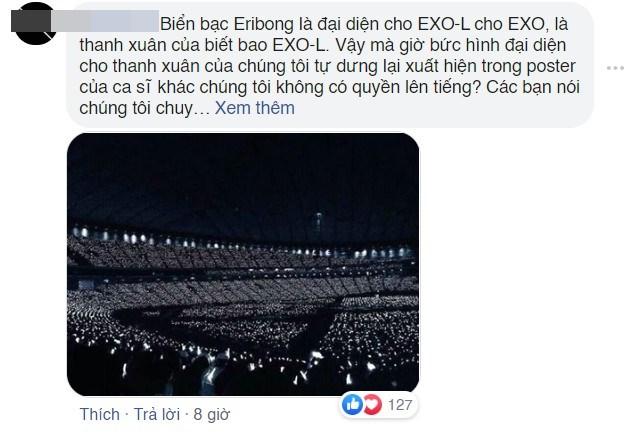 Vừa rục rịch trở lại showbiz sau tin đồn sinh con, Hòa Minzy bị fan Kpop tố chôm ảnh EXO làm poster fanmeeting-5