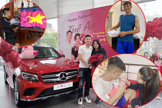 'Chồng quốc dân' gọi tên Bùi Tiến Dũng: Hết chăm con khéo giờ lại mua xế hộp tiền tỷ tặng vợ