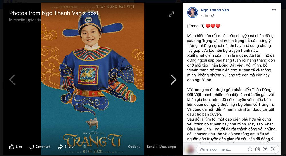 Ngô Thanh Vân chính thức ra mắt Trạng Tí sau 2 năm ấp ủ-2