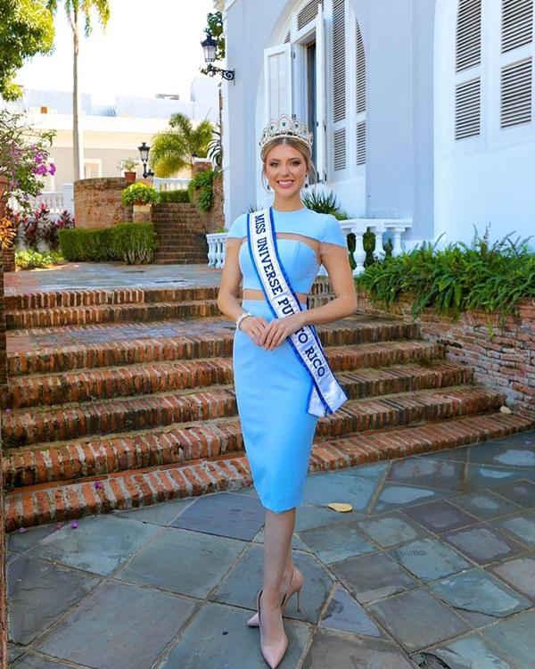 Á hậu 1 Hoa hậu Hoàn vũ 2019 - Madison Anderson (Puerto Rico) rất đắt show sau khi trở về từ đấu trường nhan sắc quốc tế.