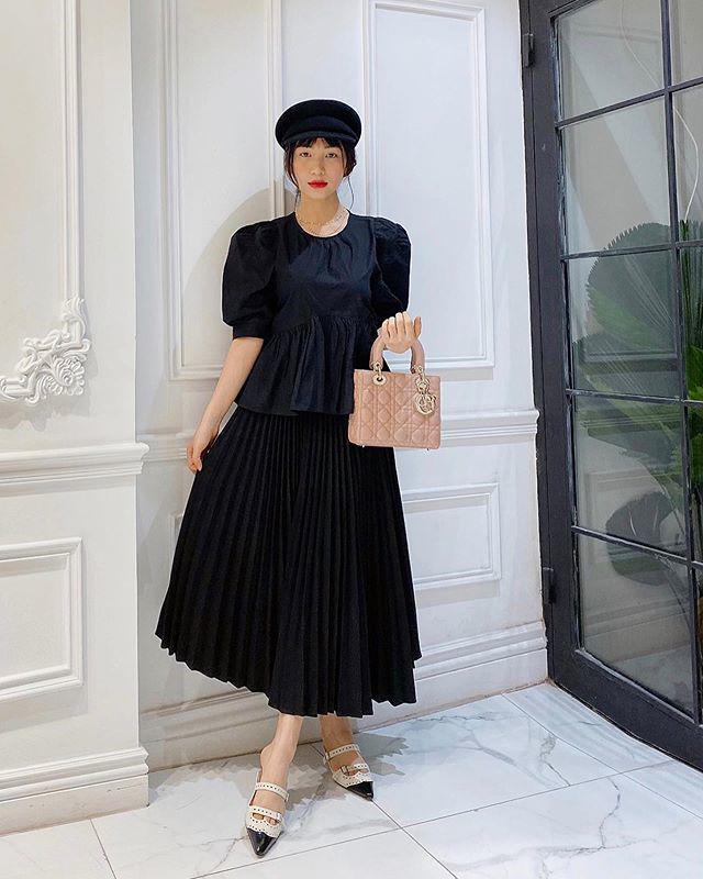 Tưởng đã đập tan tin đồn sinh nở, vậy mà Hoà Minzy lại mặc ngay chiếc đầm lộ bụng to-4