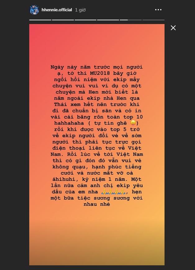 HHen Niê lần đầu kể chuyện dở khóc dở cười tại chung kết Hoa hậu Hoàn vũ 2018-1