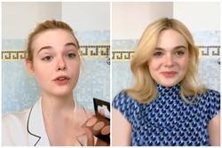 CỰC PHẨM: 'Công chúa' Elle Fanning gây sốt với clip trang điểm 'có như không'