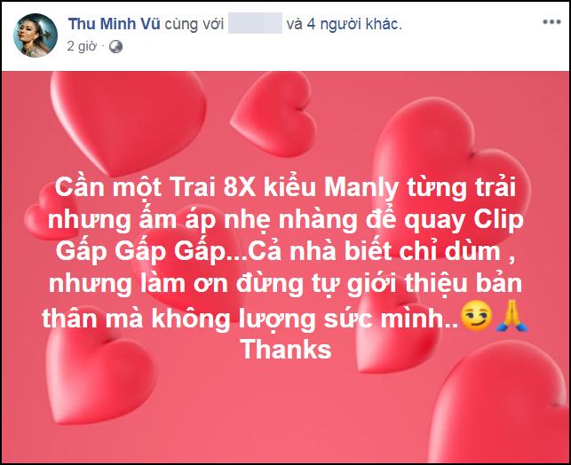 Thu Minh tuyển trai đẹp quay clip, Jun Phạm tự ứng cử và phải nhận cái kết phũ phàng-1