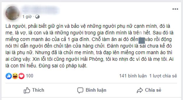 Soái ca Hải Phòng lên tiếng sau khi bị ném đá vì tát chị bán tôm: Đánh phụ nữ là sai nhưng tôi không nhịn được-1