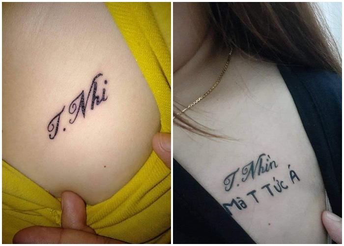 Cười đau ruột với những màn tổ lái khét lẹt khi lỡ xăm người yêu cũ lên người-1