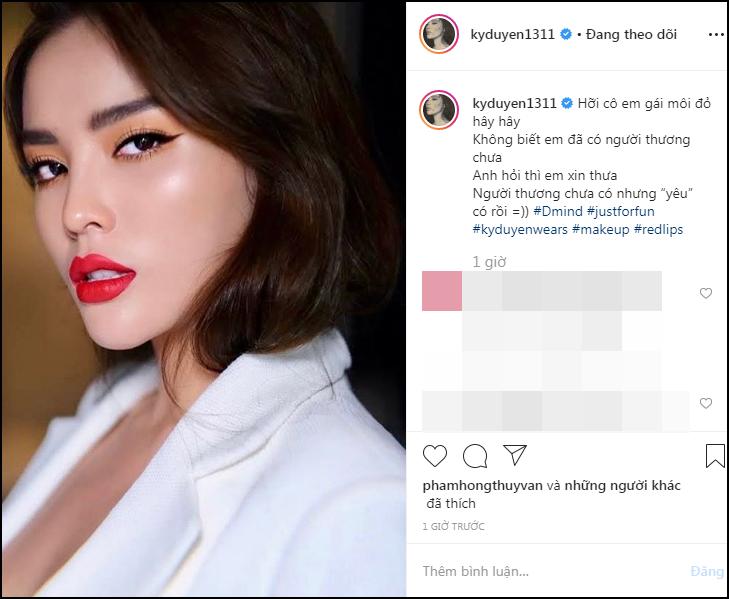 Kỳ Duyên trổ tài làm thơ, ngầm xác nhận đã có tình yêu với Minh Triệu?-1