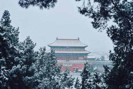 Tuyết trắng bao phủ thủ đô Bắc Kinh