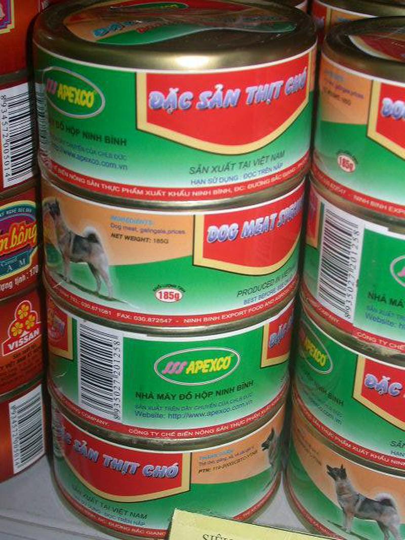 Hình ảnh thịt chó đóng hộp sản xuất tại Ninh Bình gây xôn xao, người phản ứng gay gắt, người cho biết ảnh đã cũ hơn 1 năm-1