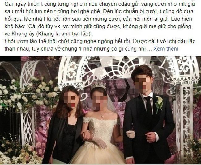 Đêm tân hôn, mẹ chồng gõ cửa đòi giữ tiền hồi môn, con dâu có màn đáp trả cực gắt-1