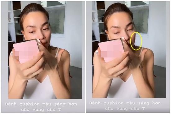 Hồ Ngọc Hà lại bị soi dùng phần mềm quay clip 'ảo tung chảo' để review mỹ phẩm