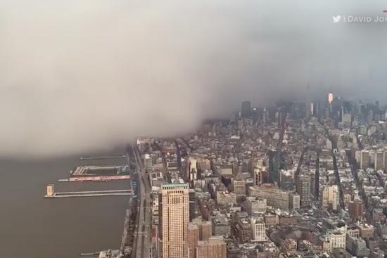 Trận tuyết rơi phủ khắp thành phố New York