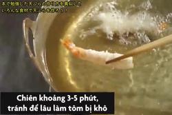Kỹ thuật chế biến hải sản điêu luyện của đầu bếp Nhật Bản