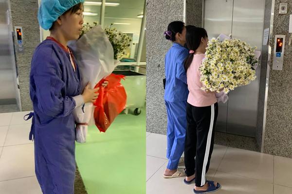 Người mẹ Bắc Giang trải hoa cúc trắng khắp người con sau khi con hiến tạng-1
