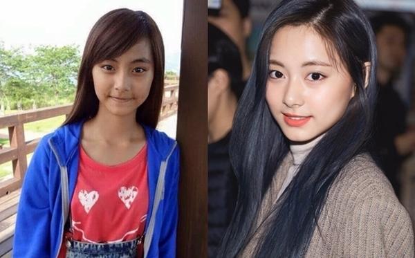 4. Tzuyu (Twice): Hình ảnh so sánh giữa hai thời điểm 2012 và 2019 sẽ khiến các fan kinh ngạc bởi sự thay đổi ấn tượng của mỹ nhân nhà JYP.