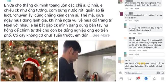 Bắt quả tang chồng nắm tay bồ, vợ ra chiêu hiểm làm cô bồ xấu mặt, chồng quỳ gối van xin-1