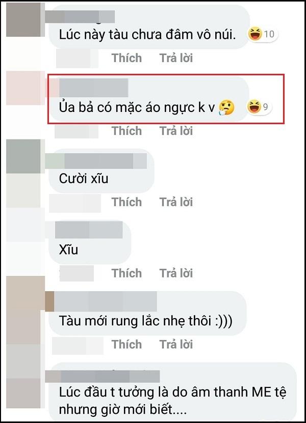 Hoàng Hạnh tung clip hát chay Tàu anh qua núi, dân mạng ngán ngẩm vì đã hát dở còn quên mặc nội y-4