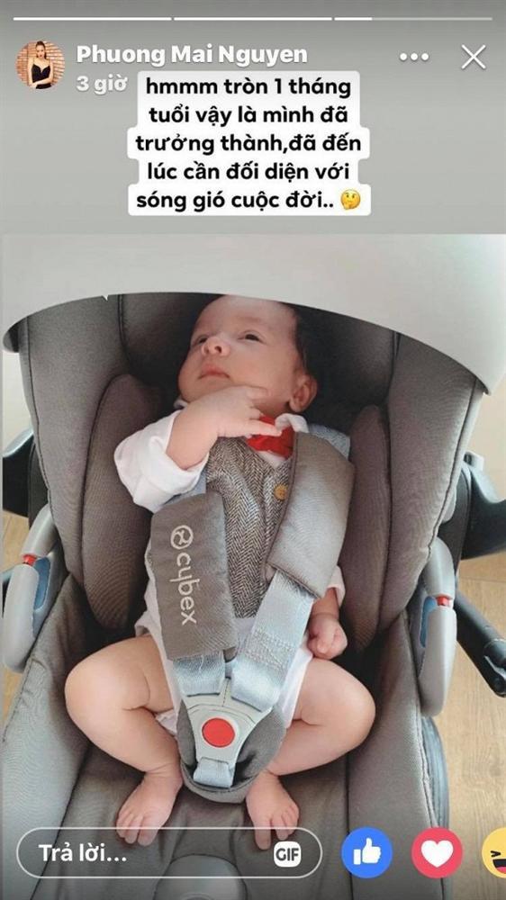 Lộ diện quý tử nhà Phương Mai: Siêu mẫu đúng đẻ thuê vì nhóc tỳ giống hệt bố ngoại quốc-1