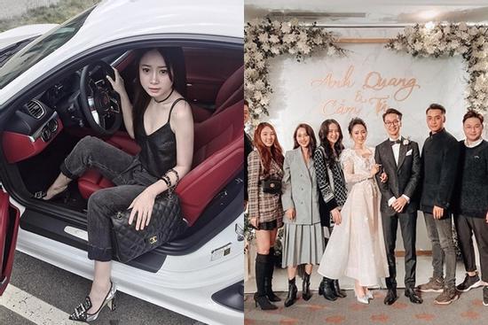 Rich kid nổi tiếng với clip đập hộp tiền tỷ khoe ảnh lên xe hoa