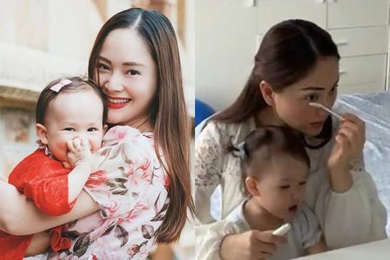 'Phục sát đất' sự khéo léo của Lan Phương, vừa chăm con vừa make up cực tài tình