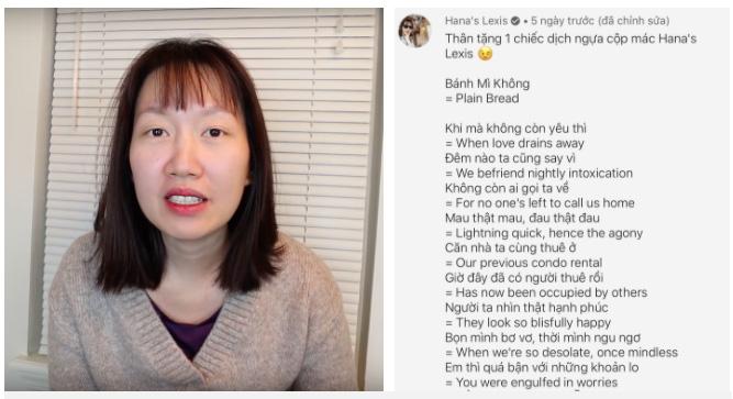 Hanas Lexis bức xúc vì ekip nghệ sĩ Việt lơ đẹp bản dịch của mình-2