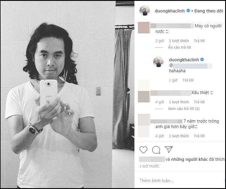 Dương Khắc Linh khoe ảnh hồi xưa mình trẻ, ai ngờ dân mạng chê vừa xấu vừa già-2