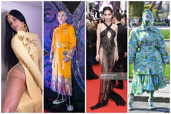 Diện đầm xuyên thấu gợi cảm: Hồ Ngọc Hà và Chi Pu cao tay còn Ngọc Trinh quá thô thiển!-10