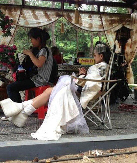 Ăn gian 20cm chiều cao đóng phim: Phạm Băng Băng, Triệu Lệ Dĩnh cũng dùng gạch xây nhà-5