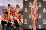 Việt Nam giờ mới hot 'áo thịt lợn' sang chảnh chứ Lady Gaga diện ở Mỹ lâu rồi!