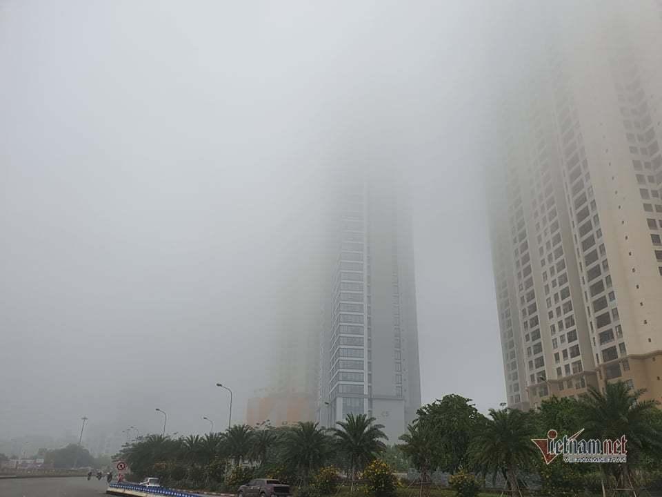 Mịt mù khắp nơi, không khí Hà Nội ở top 7 ô nhiễm nhất thế giới-1