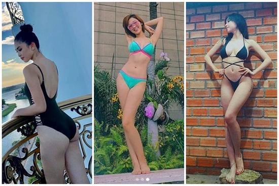 Noel nhưng lại là dịp hết Tiểu Vy, Nhật Hà đến Elly Trần khoe ảnh bikini bốc lửa