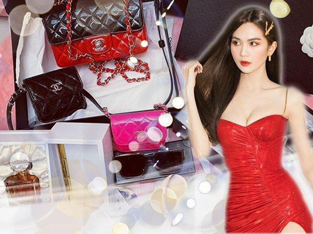 Ngọc Trinh bổ sung vào bộ sưu tập loạt túi hiệu đắt đỏ nhân dịp Giáng Sinh-1