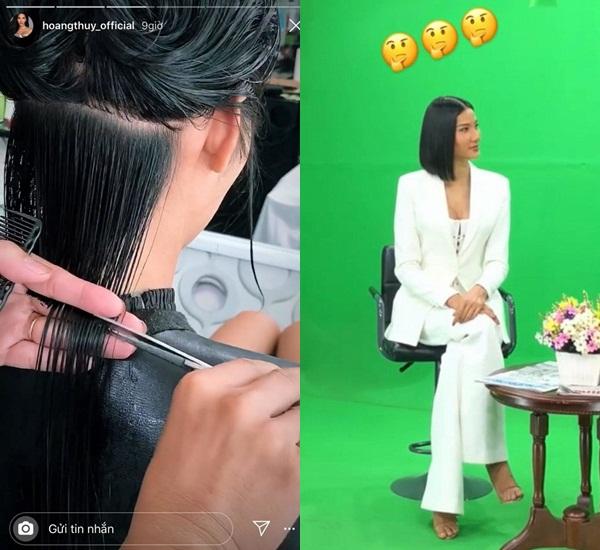 Hoàng Thùy - Julia Horta cùng để tóc ngang vai: Ai mới là người nổi bật?-1