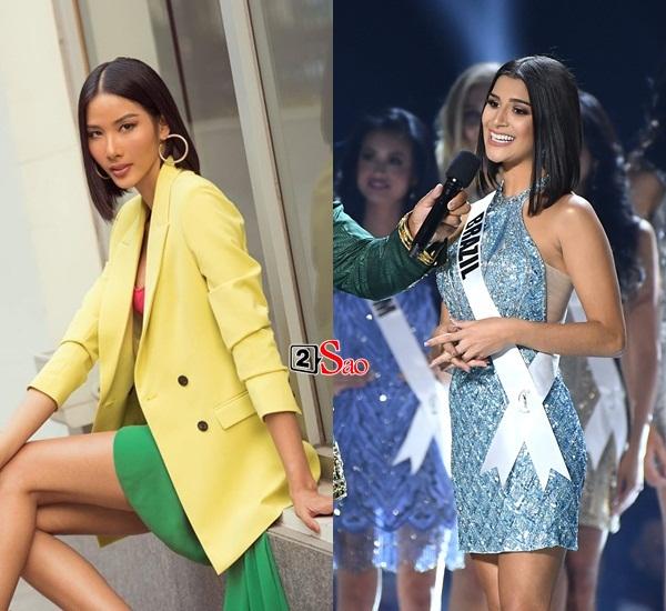 Hoàng Thùy - Julia Horta cùng để tóc ngang vai: Ai mới là người nổi bật?-4