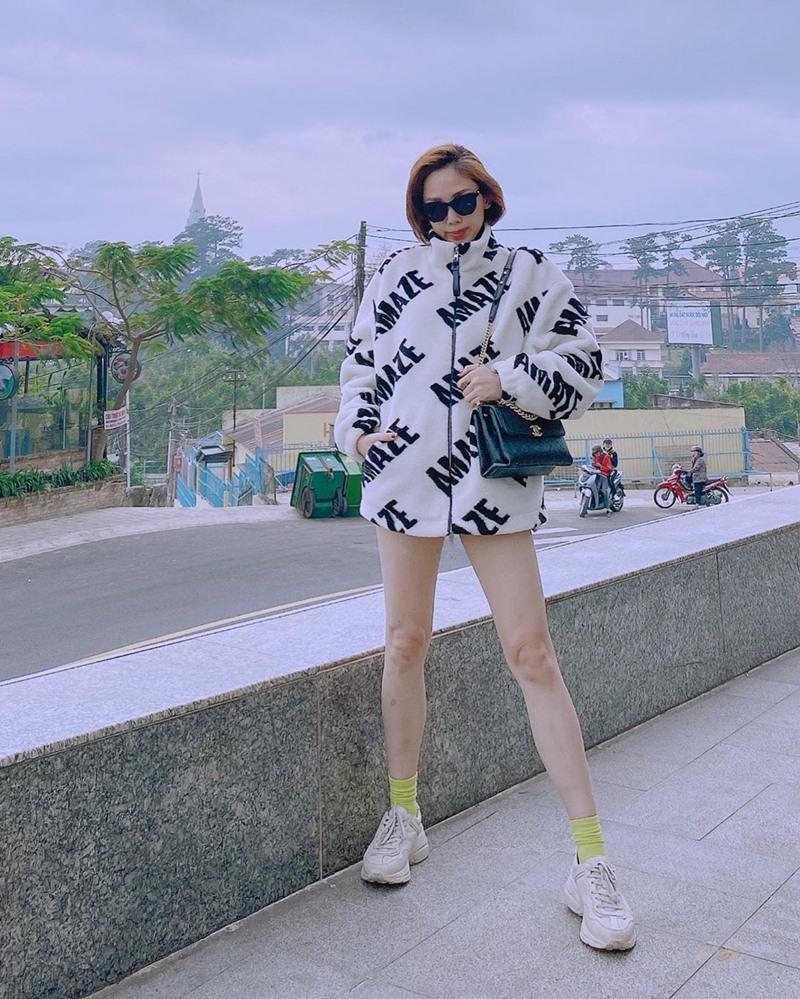 Mẹ bỉm sữa Lan Khuê tự tin khoe dáng sau sinh - Tăng Thanh Hà ngầu như nữ điệp viên-9