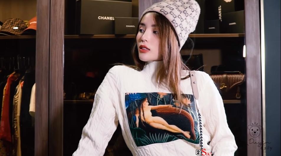 Kỳ Duyên đu theo trend đập hộp với những món hàng hiệu đắt giá sắm tại Hàn Quốc-11