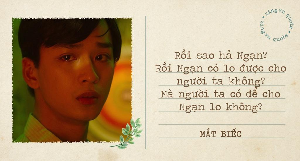 Khi Ngạn dành tình yêu đơn phương cho Hà Lan thì Hồng (Thảo Tâm) lại dành cả thời thanh xuân để chạy theo Ngạn. Cô đã từ bỏ bao nhiêu người theo đuổi, từ chối nhiều lần dạm hỏi để ở bên cạnh anh. Khi bị Ngạn từ chối, Hồng bật khóc trong đau đớn. Cô nói với anh: "Rồi sao hả Ngạn? Rồi Ngạn có lo được cho người ta không? Mà người ta có để cho Ngạn lo không?".