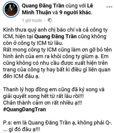 Jack bị gạch tên, 3 nghệ sĩ khác của ICM tuyên bố rời công ty và xin được... gỡ ảnh khỏi website-4