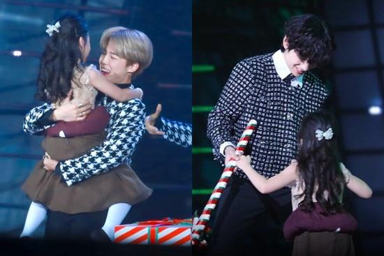 Loạt khoảnh khắc tương tác của BTS và bạn diễn nhí tại SBS Gayo Daejeon 2019 gây bão ầm ầm