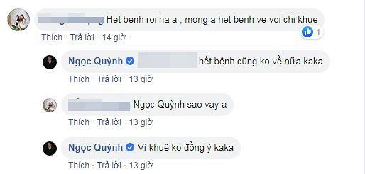 Fan chia buồn vì Thái Hoa hồng trên ngực trái sắp chết, Ngọc Quỳnh nói gì?-4