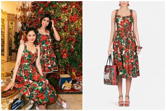 Mẹ và em chồng Tăng Thanh Hà diện đồ gần 100 triệu dịp Giáng Sinh