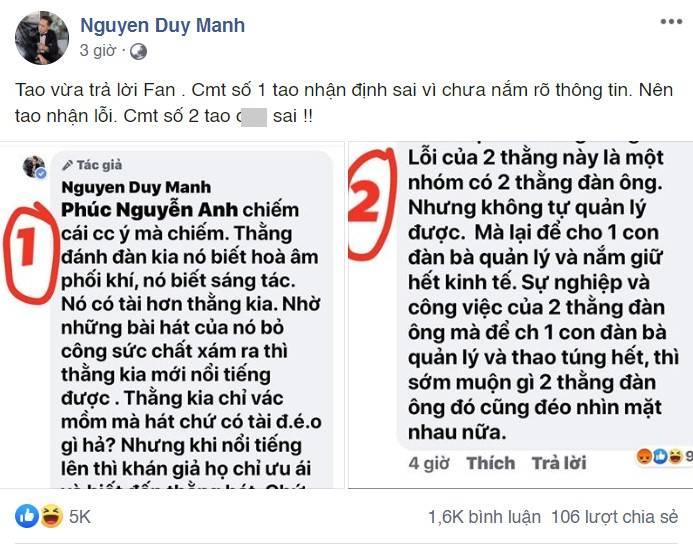 Chỉ vì bênh K-ICM mà chê Jack, Duy Mạnh bị dân mạng mỉa mai hóng biến nửa vời lại tỏ ra nguy hiểm-8