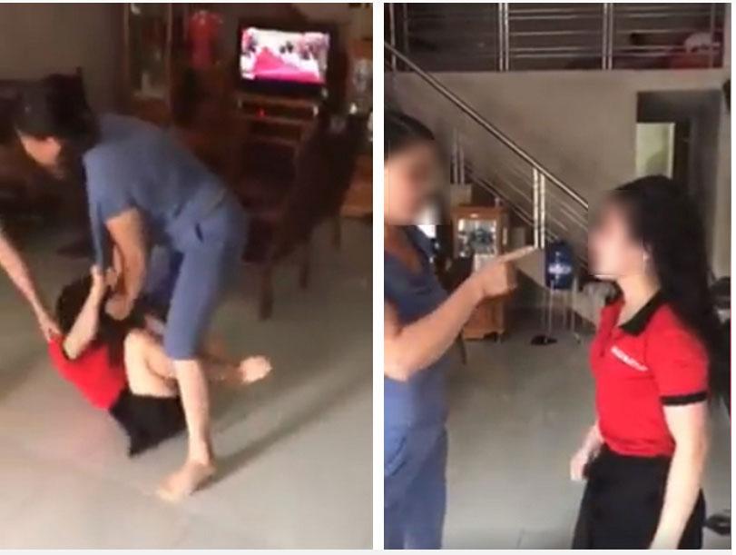 Clip: Kinh hãi mẹ chồng - con dâu túm tóc, giằng co, đánh nhau ngay giữa nhà ở Lào Cai-4