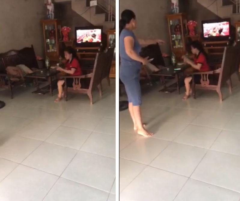 Clip: Kinh hãi mẹ chồng - con dâu túm tóc, giằng co, đánh nhau ngay giữa nhà ở Lào Cai-6